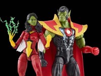 Skrull Queen & Super Skrull Marvel Legends Action Figure Hasbro