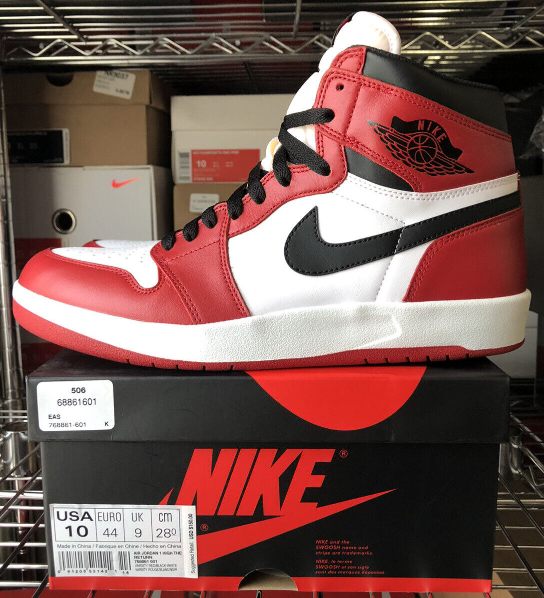 Air Jordan 1 High The Return &#034;Chicago&#034; 10 | eBay