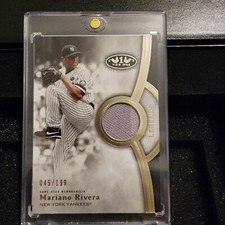 2020 Topps Tier One Mariano Rivera Legend Relics 45/199 T1LR-MR New York Yankees