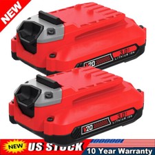 2Pack   NEW FOR CRAFTSMAN V20 20 VOLT MAX LI-ION BATTERY CMCB204 CMCB202 CMCB201