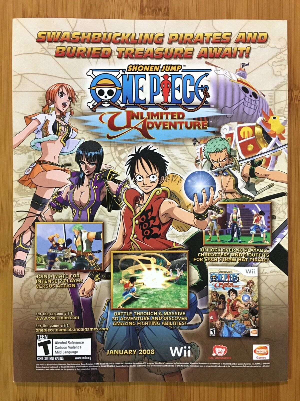 One Piece Games for Wii 