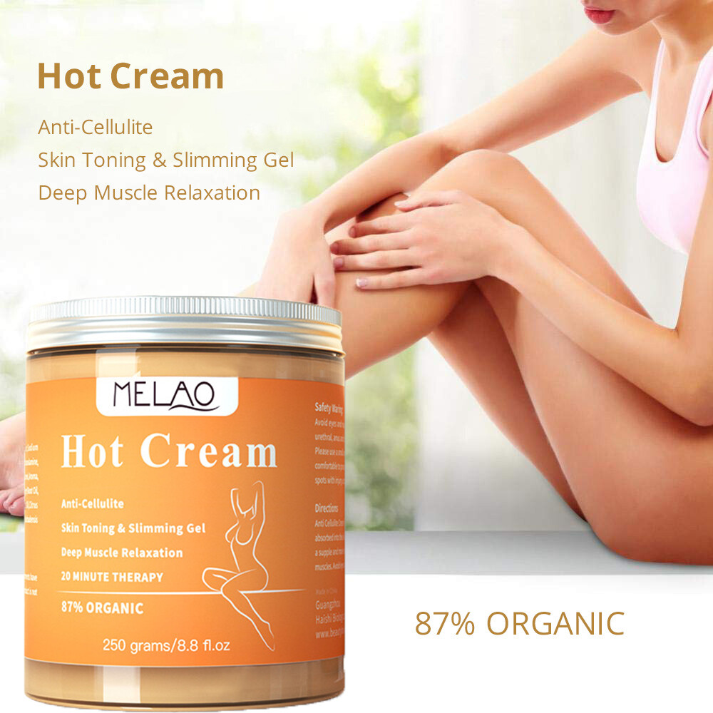 Anti Cellulite Hot Cream Body Slimming Massager Weight Loss Fat