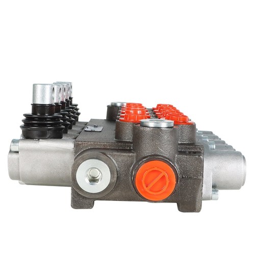 5 Spool 13 GPM 3600 PSI SAE Ports Hydraulic Control Valve Double Acting New - Picture 7 of 7