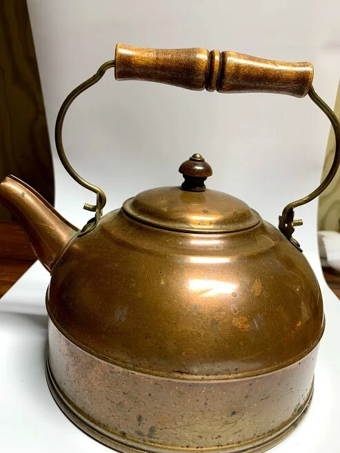 Enchanting Hand-engraved Copper Teapot With Lids Traditional