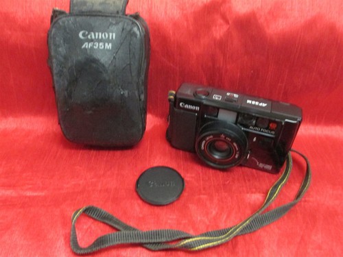 VINTAGE CANON AF35M 35MM CAMERA WITH STRAP