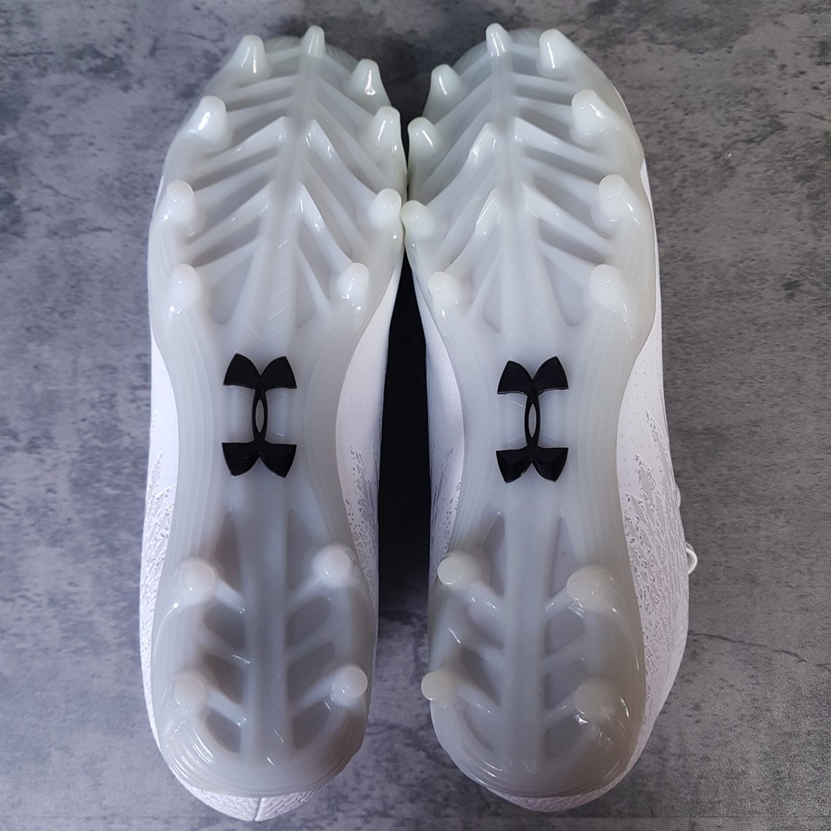 UNDER ARMOUR Spotlight Select MC Molded Football Cleats‎ Mens 13.5 White Silver s-l1200.jpg main image 4
