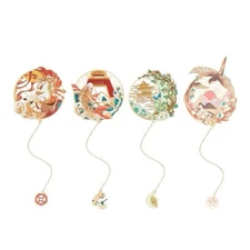 The Forbidden City Good Wishes Chinese Bookmark