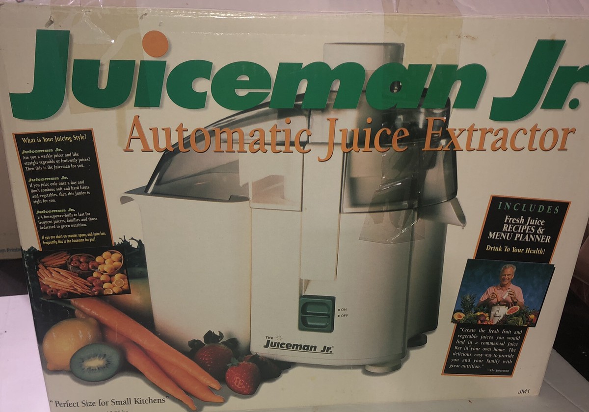 Jay Kordic Juiceman Jr Automatic Fruit Juice Extractor Juicer JM1