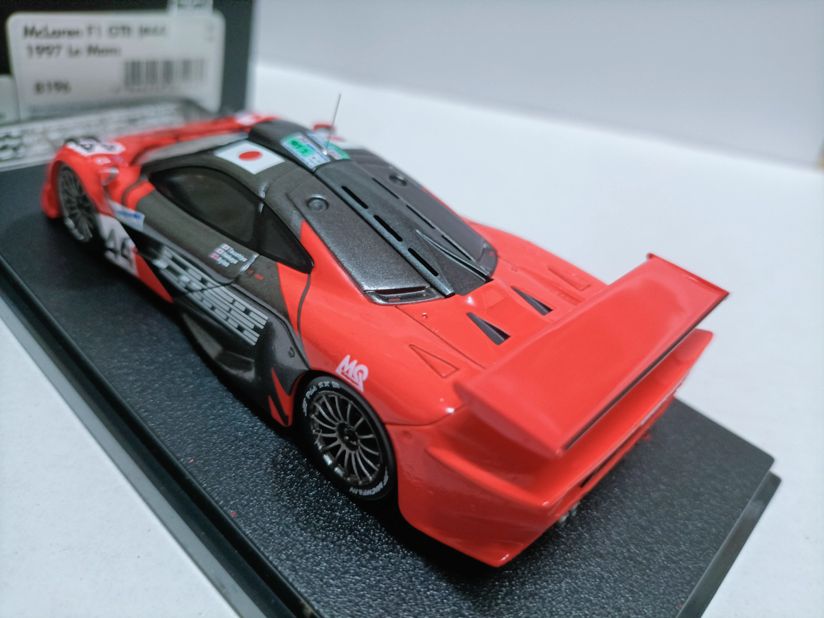 hpi 1/43 Mclaren F1 GTR #44 LeMans 1997 Red | eBay