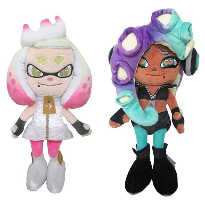 Splatoon 2 Plush Toy Tentacles Hime & Iida (S) Set of 2 NINTENDO
