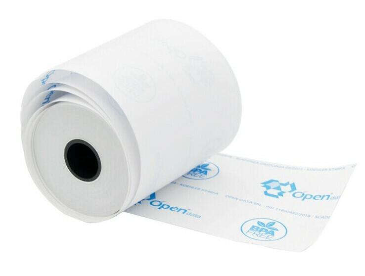 Pack 100 Rotoli Carta Termica ONE OFFICE Per Cassa 80mm X 80mt Foro12mm 55gr