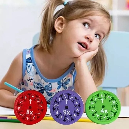 9/18pc Math Facts Fidget Spinners Addition Multiplication Game Educational Toy - Picture 10 of 15