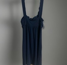 Elle Black Bodycon Dress Soft Stretch Midi Business Dress Size XS