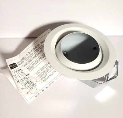 Progress Lighting P8076-28 White Integrated LED Recessed Eyeball Trim 7-3/4'' NEW