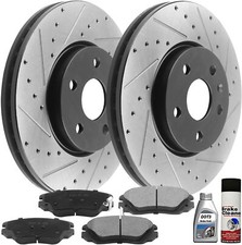 Front Brakes Rotor Pad And Brake Fluid For Chevy Malibu Equinox Impala Terrain