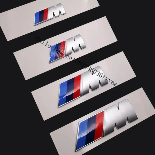 for BMW M Badge Fender Emblem Badge Rear Trunk Badge For 1 3 5 7 Series M Sports - Picture 6 of 22