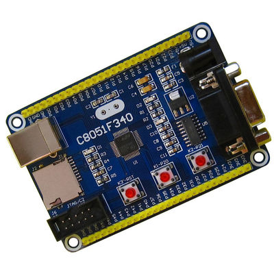 C8051F340 Development Board MicroController C8051F Mini System With USB Cable