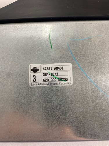 03-04 G35 SEDAN ABS MODULE Anti-Skid Anti-Lock Brake Control Unit 47851-AM401 - Picture 4 of 11