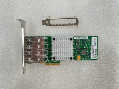 Intel I350-F4 NIC 1.25G PCI-E Network Adapter Intel I350-AM4 Contollers