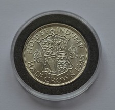 1945 George VI Half Crown silver Coin High Grade