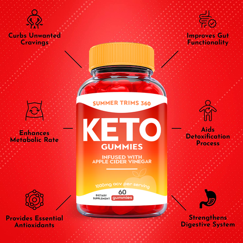 Summer Trims 360 Keto Gummies - Summer Trim 360 ACV Gummies Weight Loss (1 Pack) - Picture 6 of 8