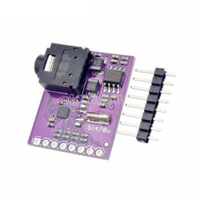 Si4703 Radio FM Tuner Breakout Evaluation RDS RBDS Board Modul Arduino Raspberry Pi