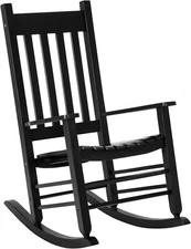 Outdoor Rocking Chair Patio Rocking Chair Porch Rocking W/High Back Rocker Chair