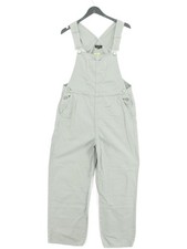 Whistles Women's Jumpsuit UK 2 Green 100 Cotton Straight Jumpsuit