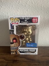 Funko Pop! Vinilo: Five Nights at Freddy's Golden Nightmare Freddy Fazbear #111