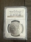 1887 Morgan Silver Dollar $1 NGC Brilliant Uncirculated Olathe Dollar Hoard