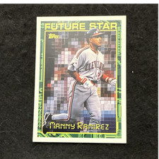 Topps 1994 Future Star Manny Ramirez #216 Cleveland Indians Baseball Card