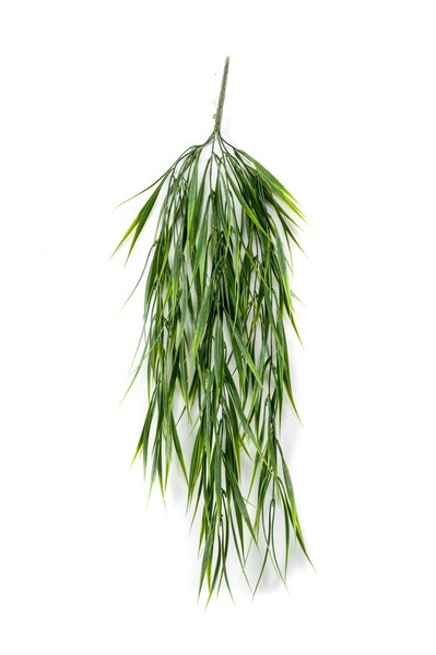 Artplants Schilfgras HäNger KüNstlich Oviedo Auf Steckstab, GrüN, 80Cm-image
