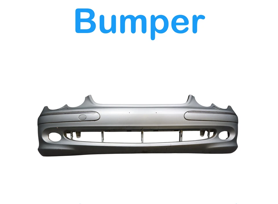 03-05 Conjunto de panel de cubierta de parachoques inferior delantero base Mercedes W209 CLK350 OEM Foto 3 de 4