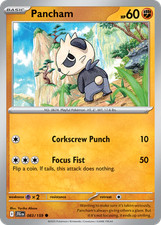 Pancham 83/159 Common | Journey Together | Pokemon Card