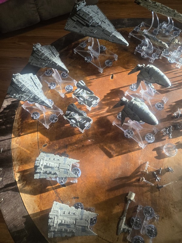 Star Wars: Armada Strategy Game with Miniatures (lots of ships included)