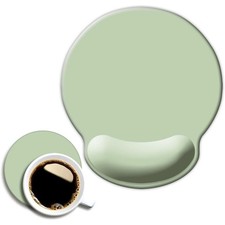 Ergonomic Mouse Pad with Wrist Support, Cute Wrist Pad with Non-Slip Rubber