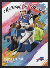 2025 NFL ROOKIES & STARS ARTISTRY IN MOTION RC ROOKIE CARD - 4 Tetairoa McMILLAN