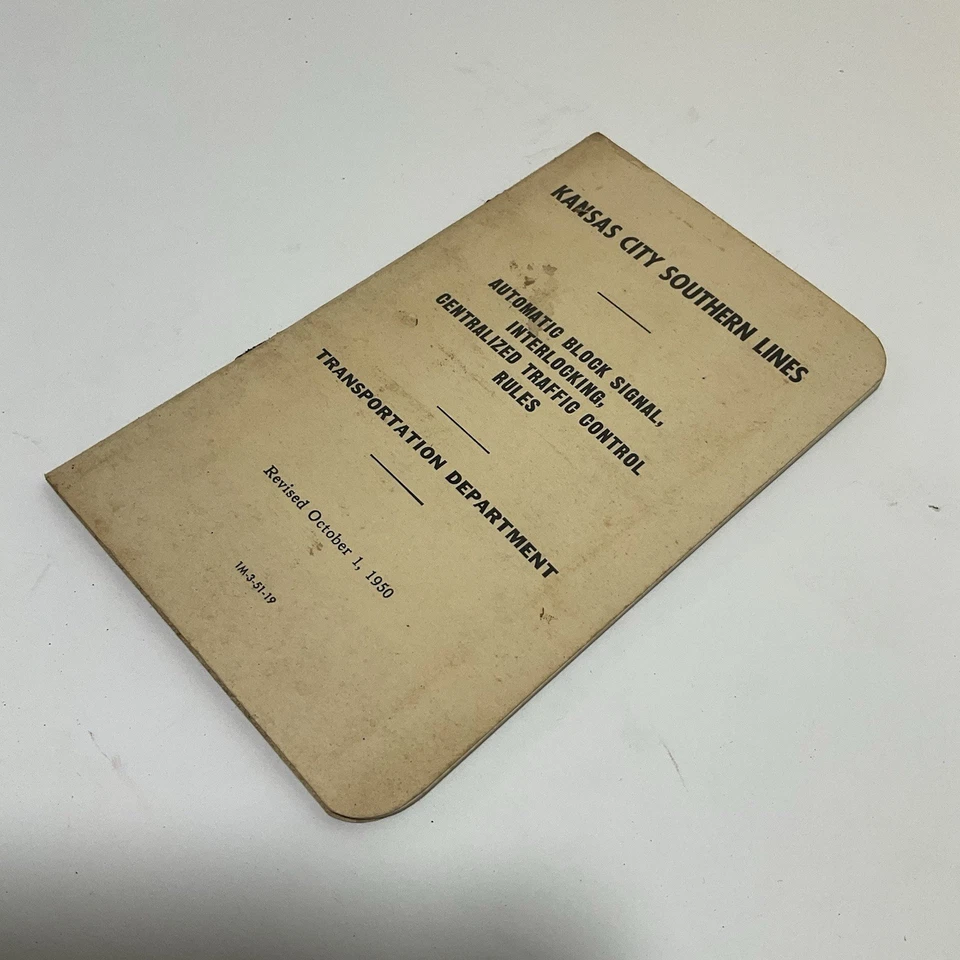 Kansas City Southern Lines manual 1950 - Image 3 of 4