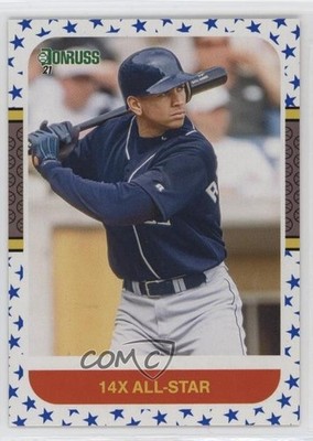 2021 Panini Donruss Retro 1987 Variation Independence Day Alex Rodriguez 0e2x