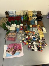 Playmobil Mixed Lot Victorian Mansion Dollhouse Furniture People Nursery 