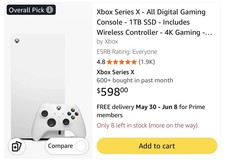Microsoft Xbox Series X 1TB Video Game Consol...