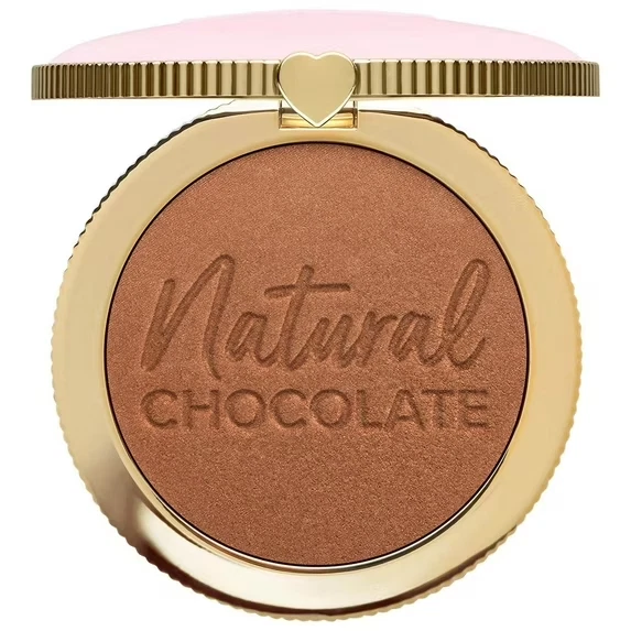 Too Faced Chocolate Soleil Natural Bronzer In Caramel Cocoa Glow Bronzer 9g NIB - Image 4 of 4