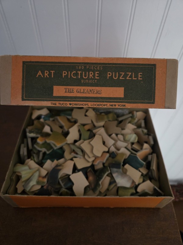 1932 Tuco Picture Puzzle " The Gleaners" Excellent Condition