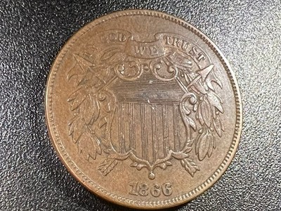 1866 Two Cent Piece (#904)