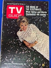 Hope Lang TV GUIDE Oct 26, 1968- High Grade- No Label