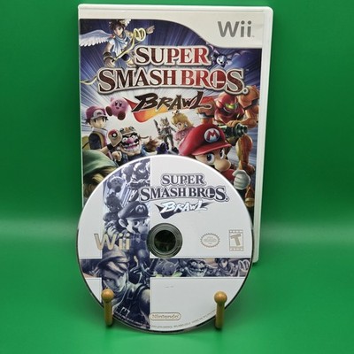Smash Bros. Brawl Nintendo Wii Game + Case