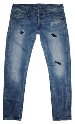 G-Star Herren Jeans Hose 3301 SLIM Tapered W33 L32 blau gstar raw *