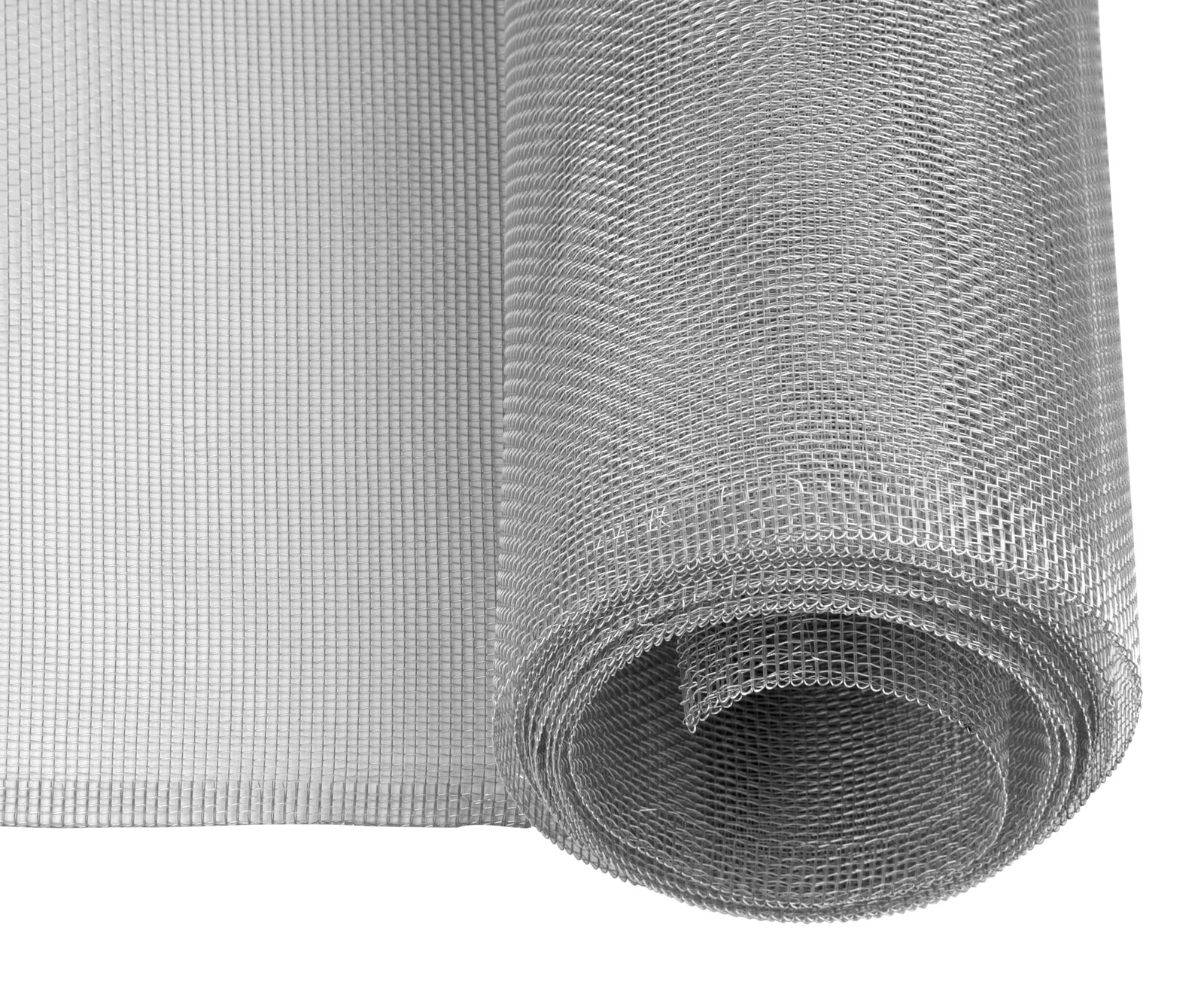 Moustiquaire aluminium 120x250 cm et toile anti moustique argent pour menuiserie de fenêtre