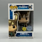 Funko Pop! Marvel #985 Loki w/ Scepter Glows Avengers Exclusive New w/ Protector