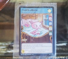 Sealed Neopets TCG Promo Card Pink Kadoatie Wizards 2004 - Mint Condition